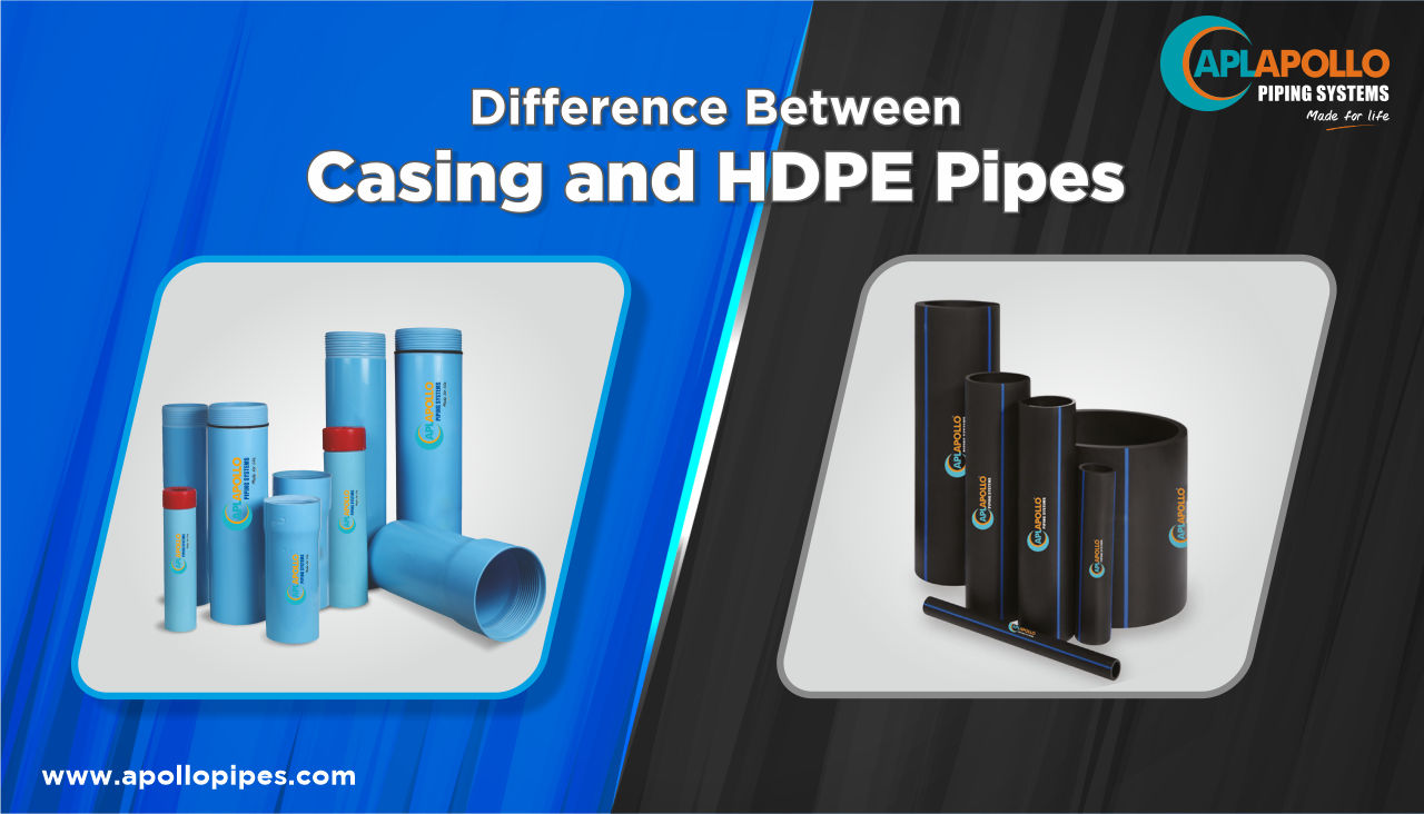 Difference Between Casing And HDPE pipes